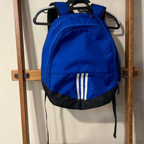 Kids Blue Adidas Backpack - Picture 1 of 14